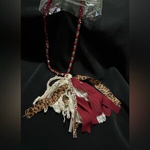 Beaded, ragtime necklace